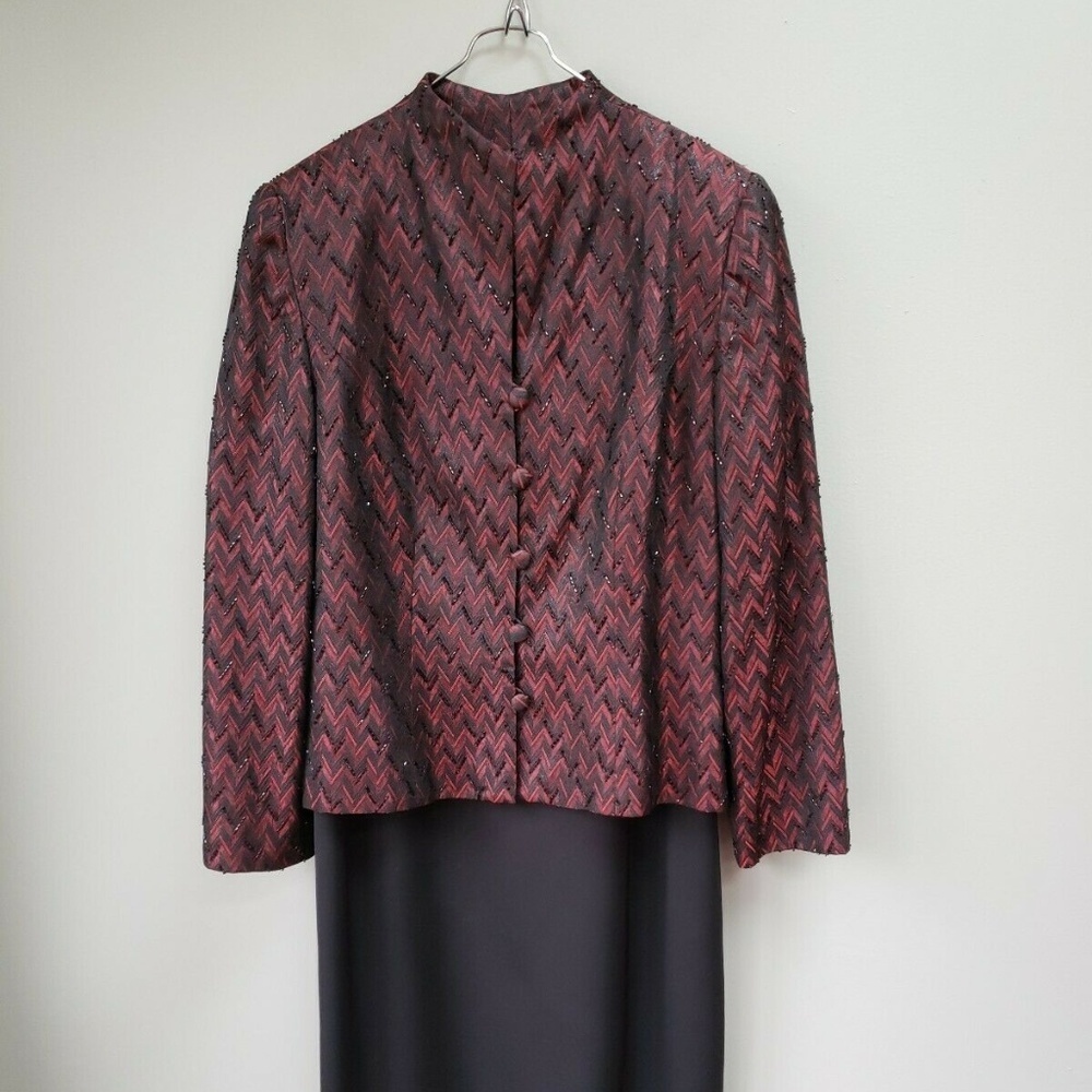 Marie St Claire Evening Suit Long Skirt And Blazer